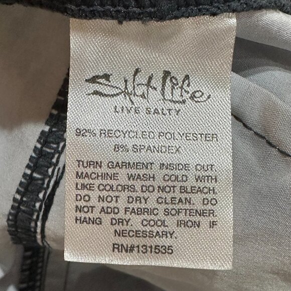 SALT LIFE Journey Boardshorts Swim Bottom Board Shorts Blue 30 Bathing Suit Pool - Picture 7 of 8